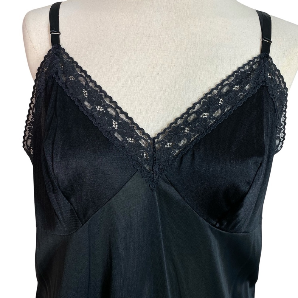 Vintage Black Dress Slip - Picture 3 of 7